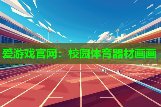 爱游戏官网：校园体育器材画画