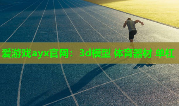 爱游戏ayx官网：3d模型 体育器材 单杠