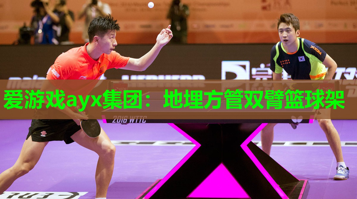 爱游戏ayx集团：地埋方管双臂篮球架