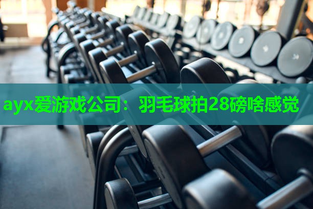 羽毛球拍28磅啥感觉